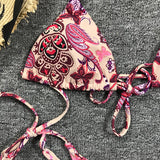 boho butterfly bikini