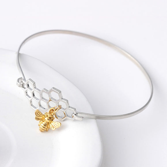 honeycomb bracelet